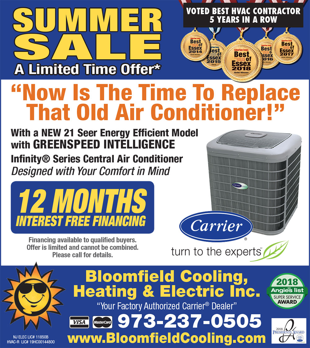 Air Conditioning Tune-up Special - Bloomfield Cooling Summer 2019