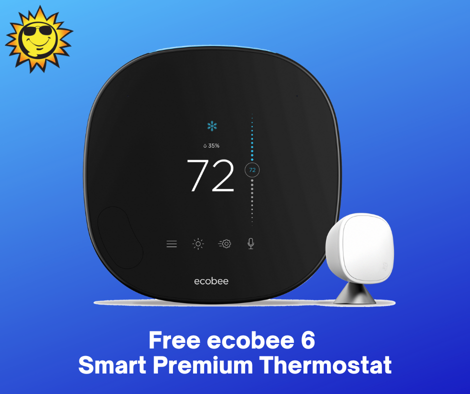 Get a free ecobee smart thermostat premium from Bloomfield Cooling, Heating & Electric