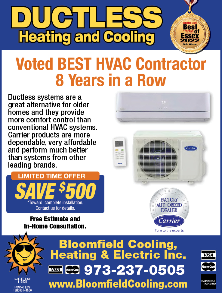 Ductless Cooling and Heating – Bloomfield Cooling, Heating & Electric, Inc.