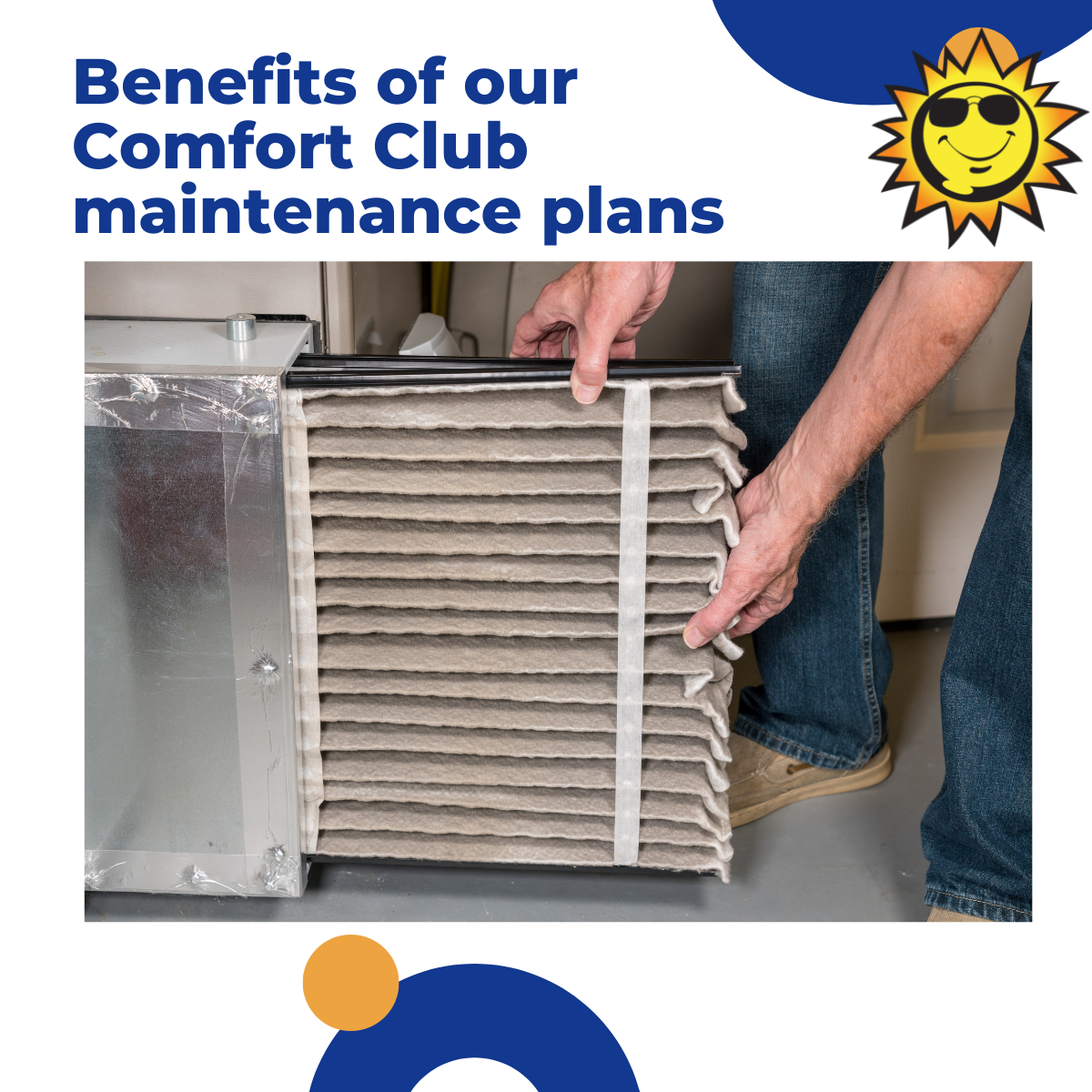 Benefits of Our Comfort Club Maintenance Plans at Bloomfield Cooling, Heating and Electric