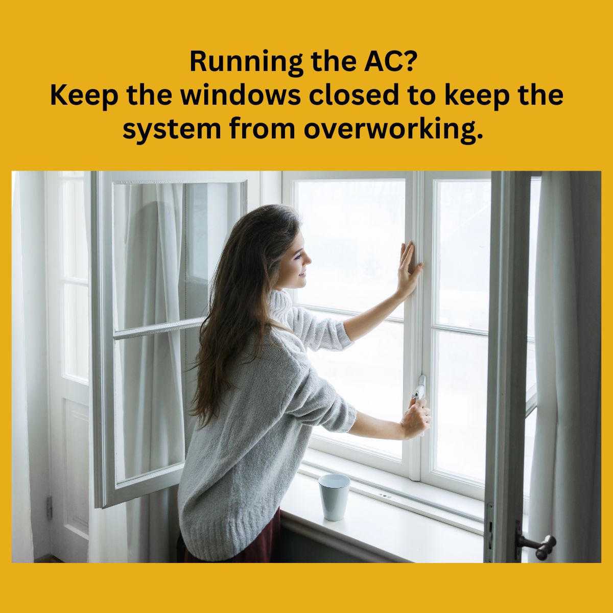 Leaving Windows Open When AC Is On by Bloomfield Cooling, Heating & Electric