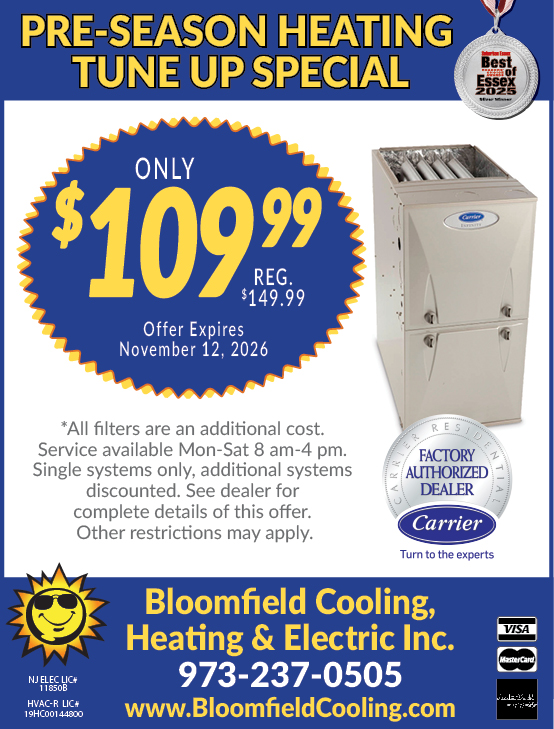 Top Reasons to Schedule a Fall HVAC Tune-Up at Bloomfield Cooling, Heating & Electric